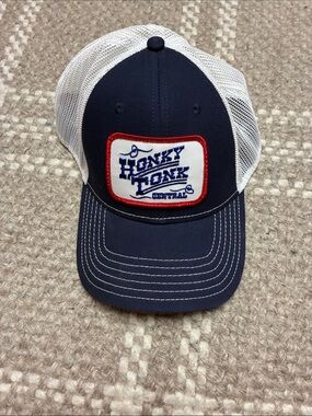 Honky Tonk Central Navy & White Trucker Hat